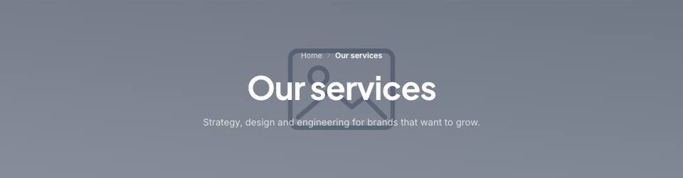 Example of the page-header section